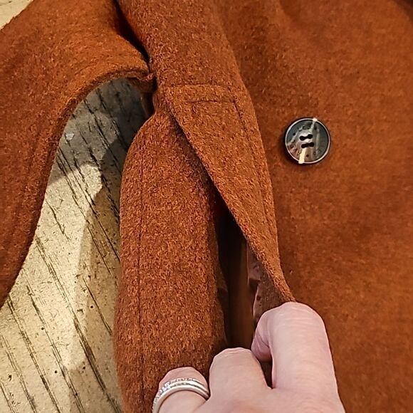Brick coat size S Avec Les Filles NWOT - Picture 10 of 16